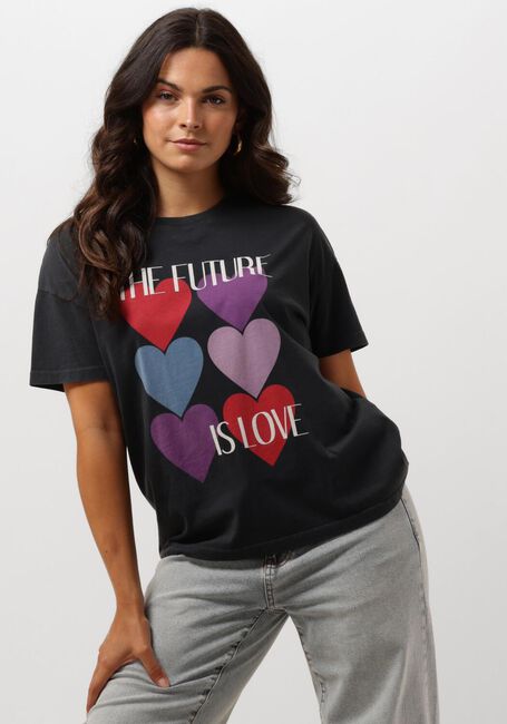 Grijze CATWALK JUNKIE T-shirt RELAXED TEE - large