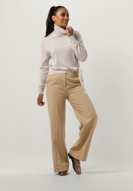 Beige ANOTHER LABEL Coltrui MILEY KNITTED PULL L/S - large