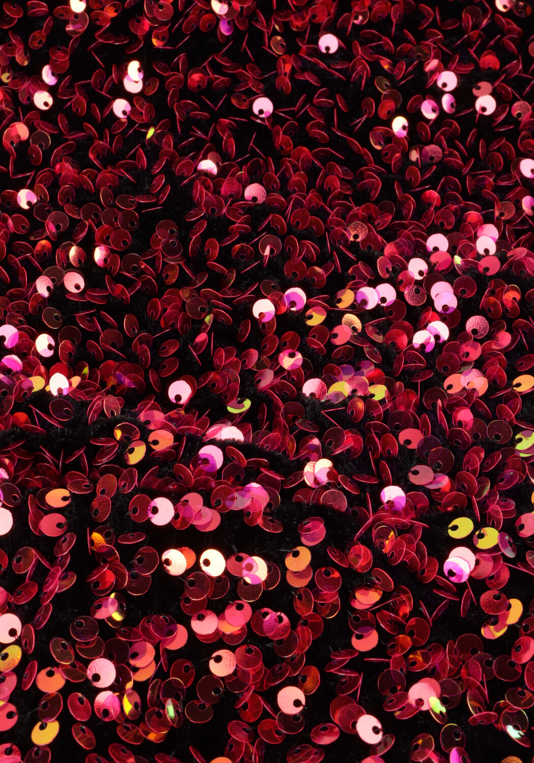 Zwarte Y.A.S. Mini jurk YASPINKO SEQUIN OS DRESS - large