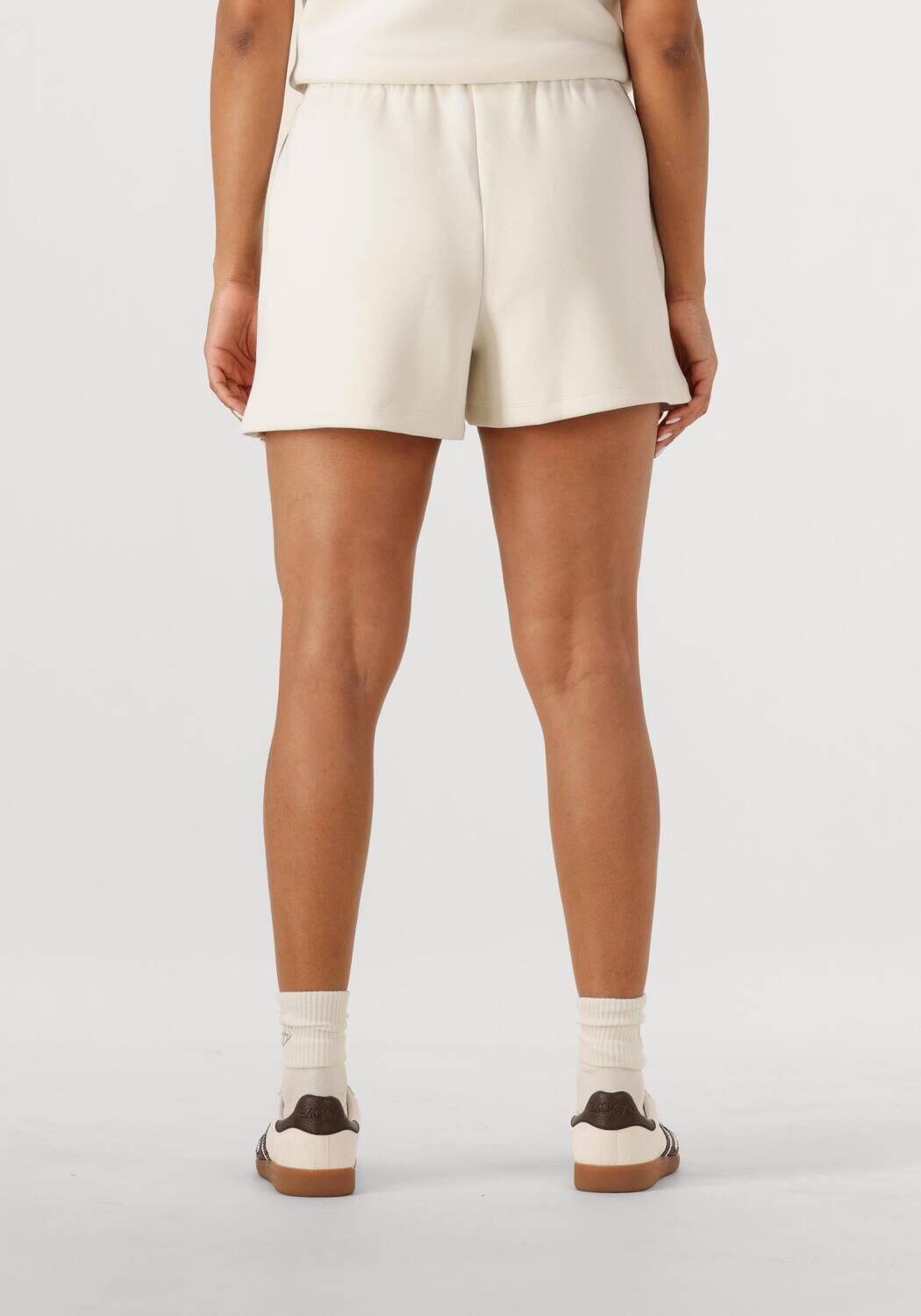 MSCH COPENHAGEN Dames Broeken Mschharissa Ima Q Pocket Sweat Shorts Wit