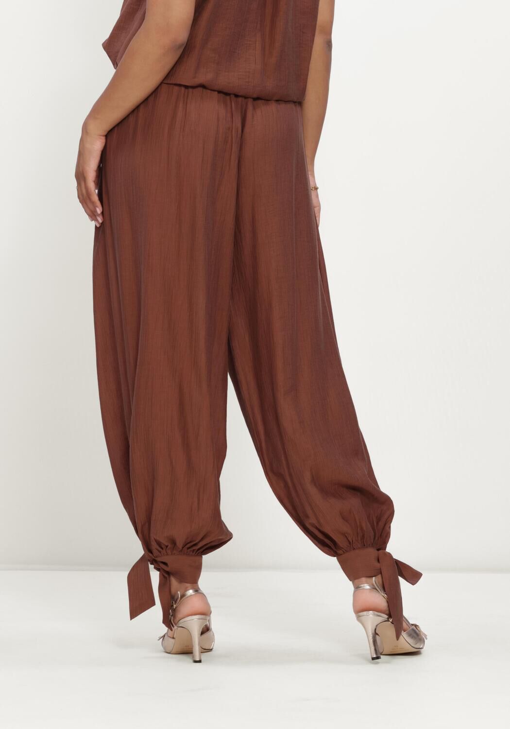 Bruine DANTE6 Broeken BOWEN BALLOON PANTS - large
