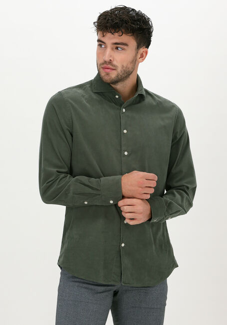 Donkergroene PROFUOMO Casual overhemd HAIM - large