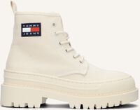 Witte TOMMY JEANS Veterboots TOMMY JEANS FOXING - medium