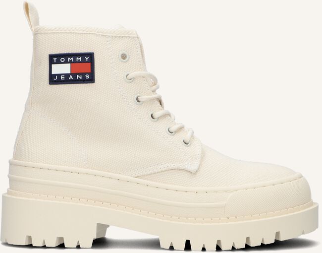Witte TOMMY JEANS Veterboots TOMMY JEANS FOXING Witte TOMMY JEANS Veterboots TOMMY JEANS FOXING - large
