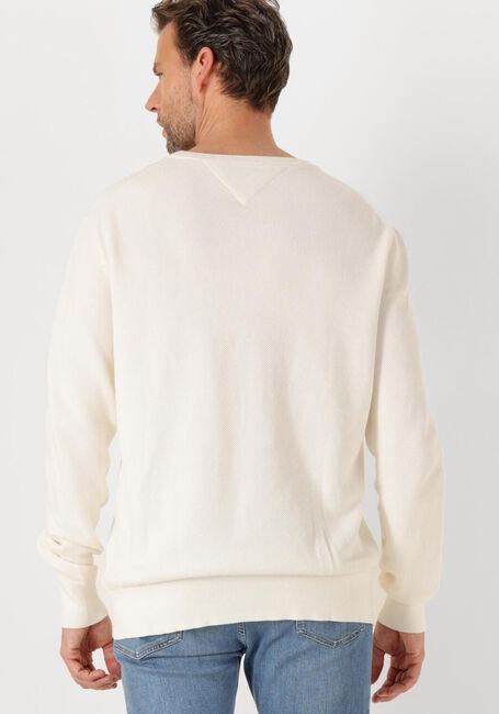 Creme TOMMY HILFIGER Trui ESSENTIAL STRUCTURE CREW NECK - large