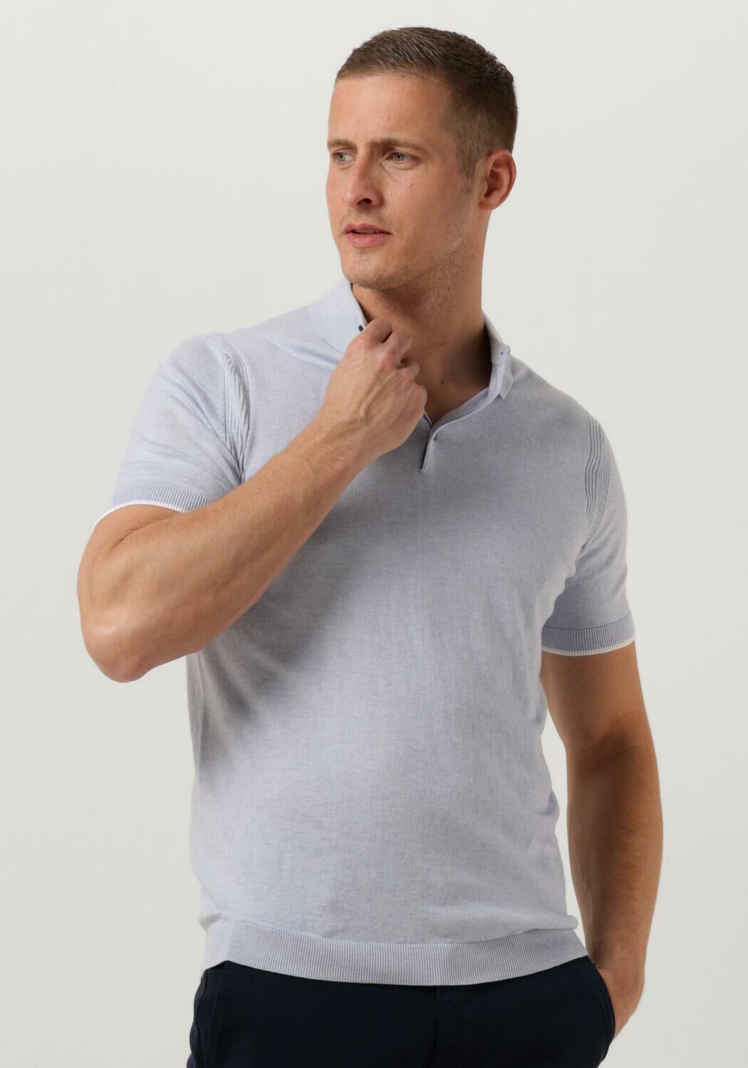 GENTILUOMO Heren Polo's & T-shirts K9157-273 Lichtblauw