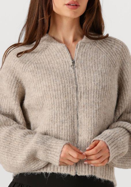 Gebroken wit EDITED Vest RANI BOMBER CARDIGAN - large