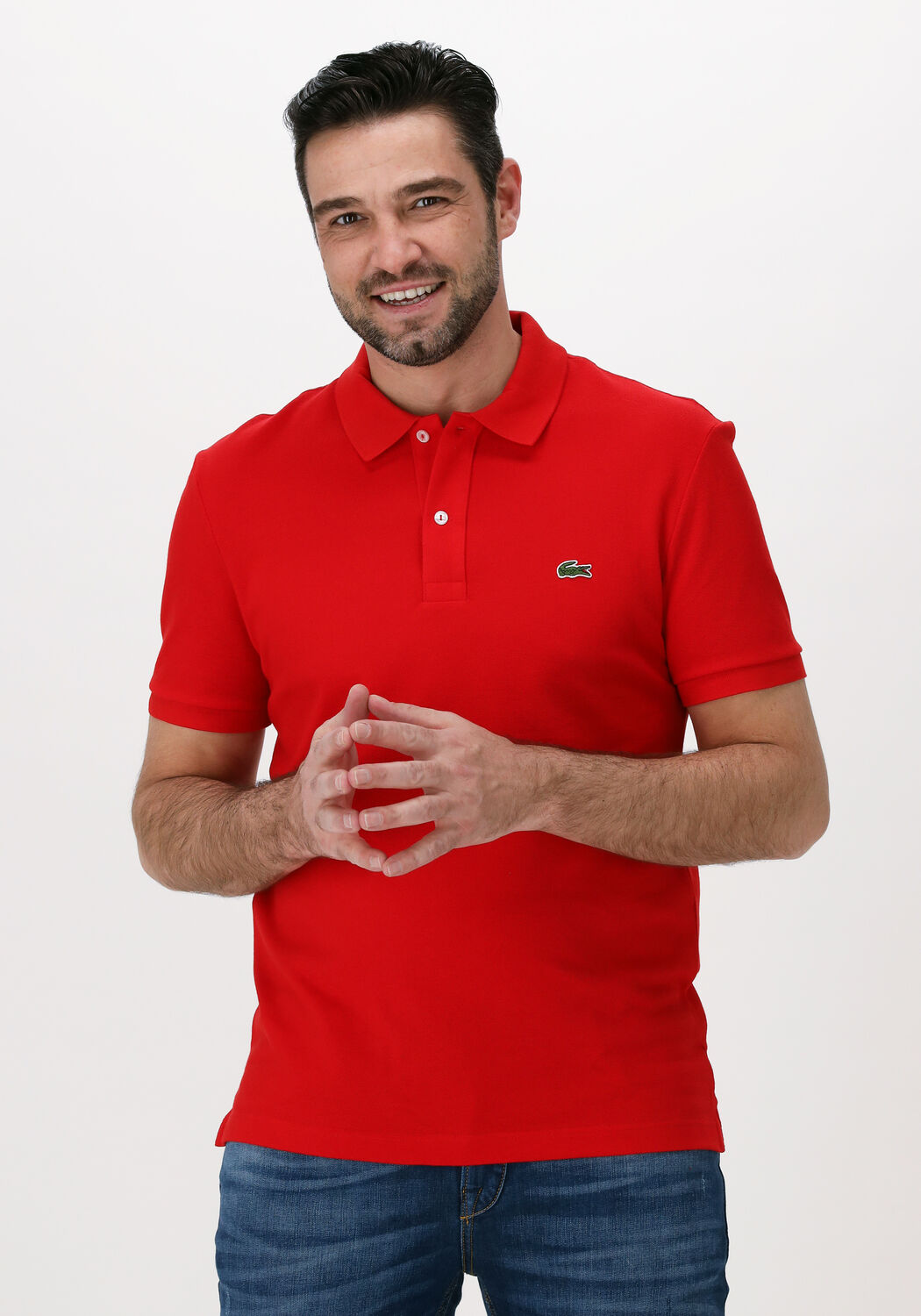 Rode LACOSTE Polo's 1HP3 MEN'S S/S POLO 1121 | Omoda