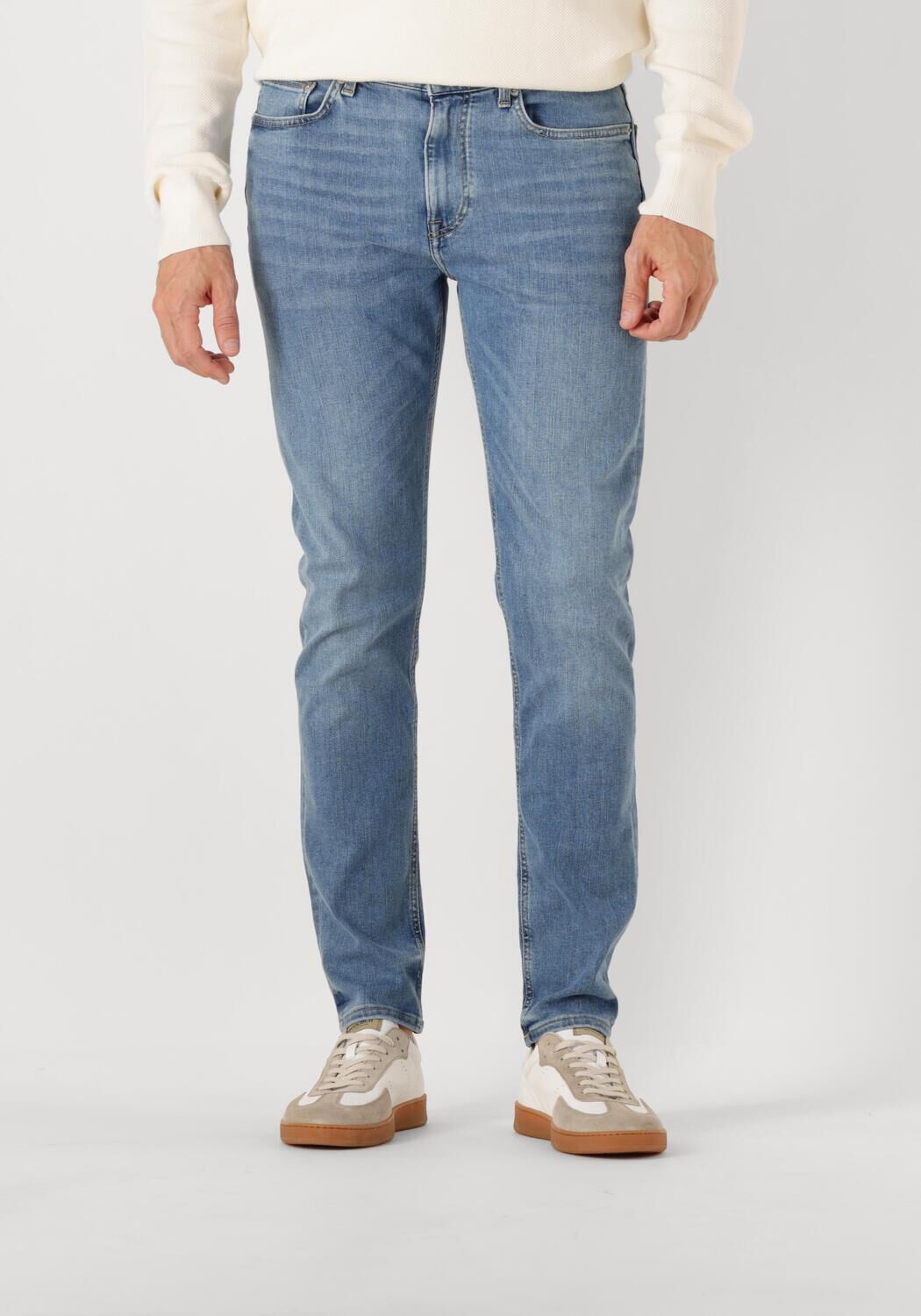 TOMMY HILFIGER Heren Jeans Slim Bleecker Pstr Finn Indigo Lichtblauw