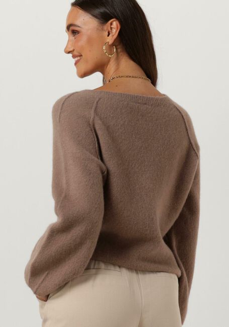 Taupe KNIT-TED Trui PAM - large