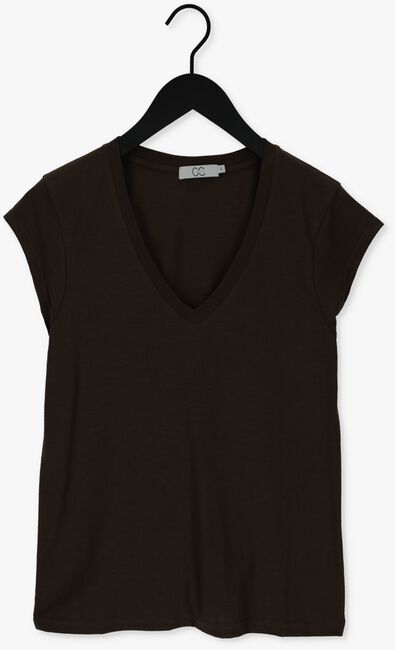 Bruine CC HEART T-shirt BASIC V-NECK T-SHIRT - large