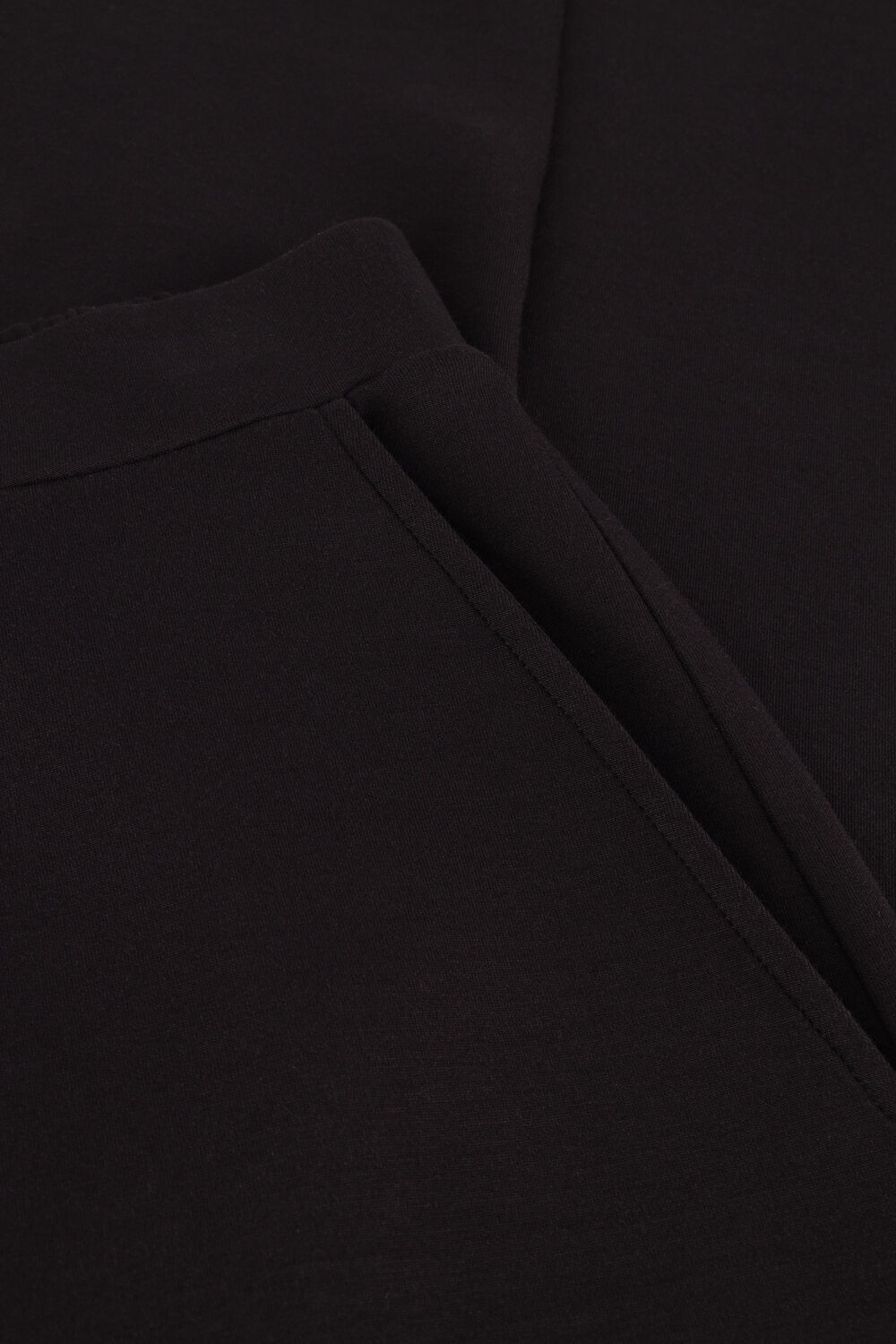 Zwarte INWEAR Wijde broek GINCETTEIW PANT - large