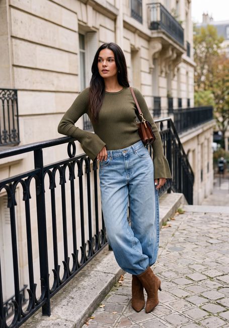 Olijf LINA LOCCHI Trui LL-BINE - large