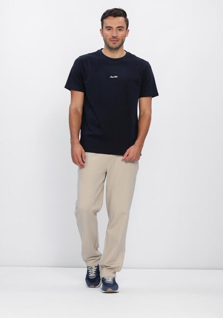 Donkerblauwe PURE PATH T-shirt RIVA VIEW T-SHIRT - large