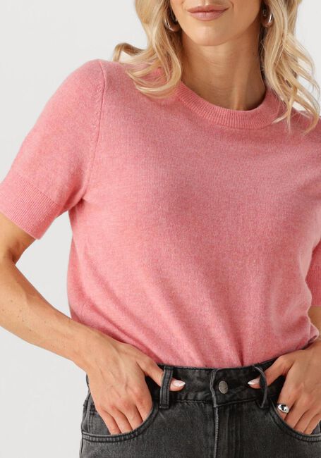 Roze ROUGE EDIT Top ROUKATE SS O-NECK KNIT - large