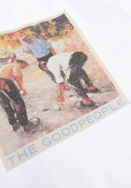 Witte THE GOODPEOPLE T-shirt TPHOTO - large