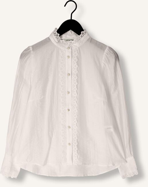 Witte CO'COUTURE Blouses ANGIE ANGLAISE SHIRT Witte CO'COUTURE Blouses ANGIE ANGLAISE SHIRT - large