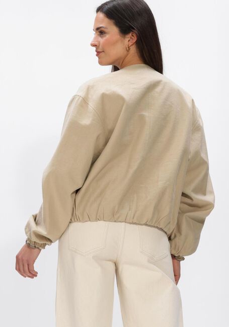 Beige BY-BAR Jassen MAGGIE CANVAS JACKET - large