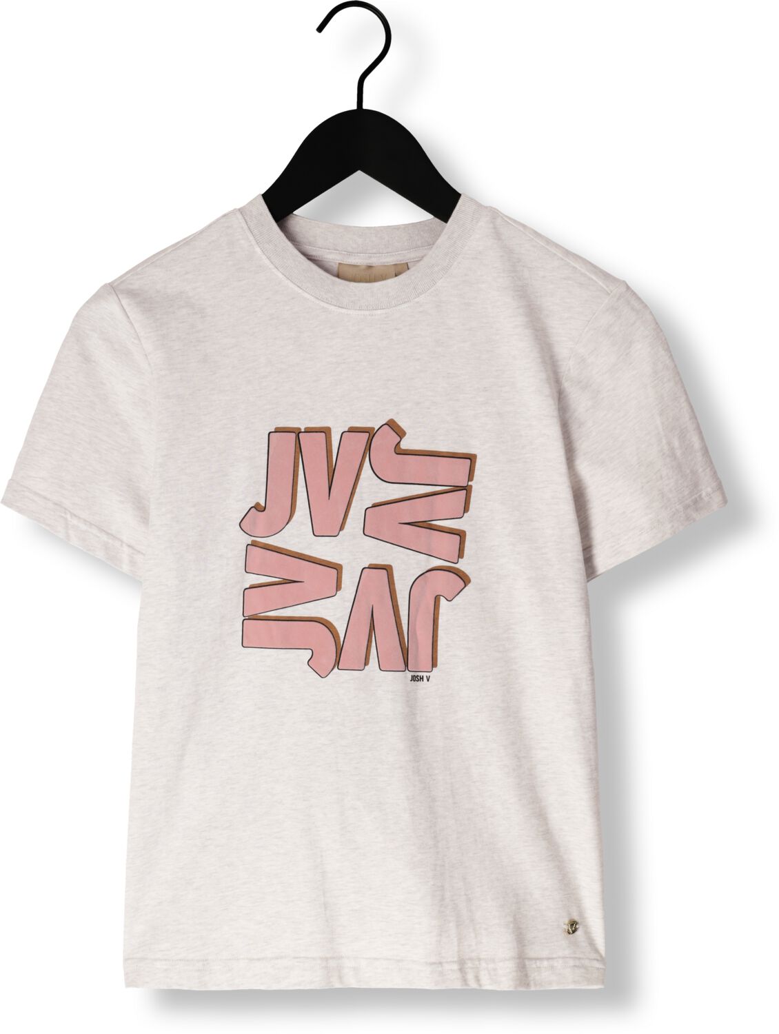 JOSH V Dames Tops & T-shirts Dorie Graphic Grijs