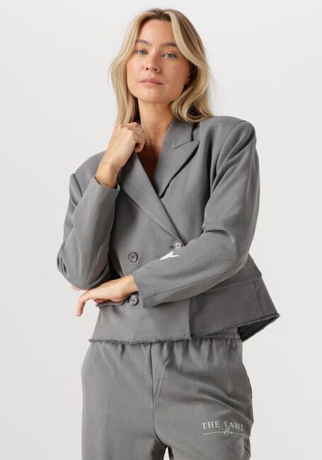 Grijze ALIX THE LABEL Blazer DOUBLE BREASTED BLAZER - large