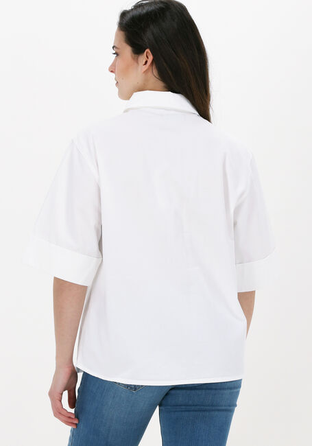 Gebroken wit NA-KD Blouses OVERSIZED POCKET SHIRT - large