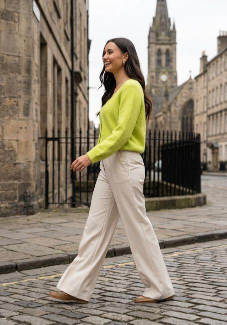 Lime BEAUMONT Vest PENNY CARDIGAN - large