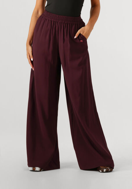 Bordeaux HARPER & YVE Wijde broek MEIKE-PA - large