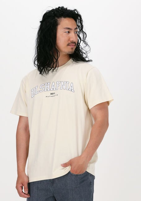 Gebroken wit BLS HAFNIA T-shirt VARSITY ARCH T-SHIRT - large