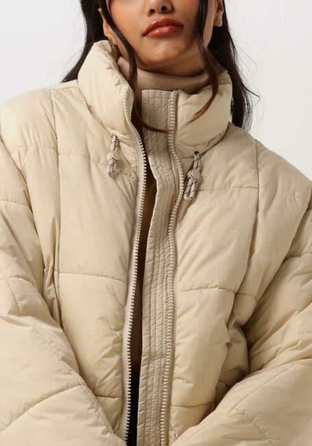 Zand ANOTHER LABEL Gewatteerde jas MILLE OVERSIZED PUFFER - large