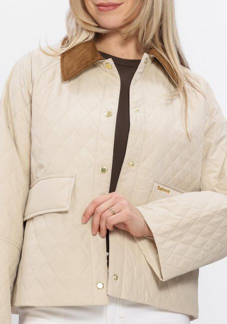 Witte BARBOUR Jassen KIRBY QUILTED JACKET - large