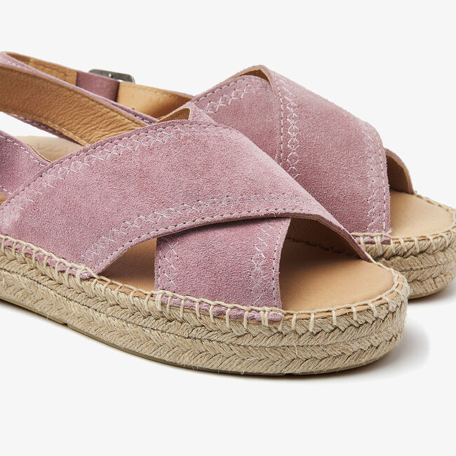 Roze VIA VAI Platte sandalen MONDI SUN - large