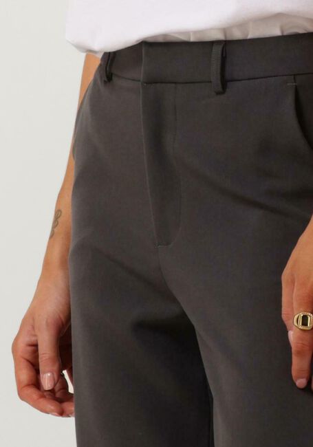 Grijze OBJECT Pantalon OBJSIGRID HW CASUAL PANT NOOS - large