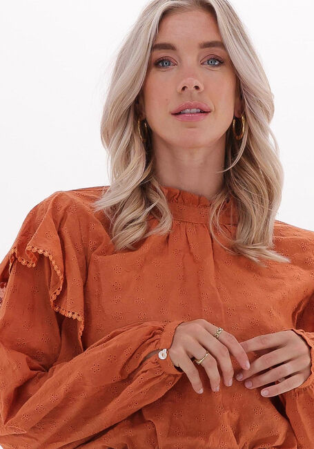 Oranje HARPER & YVE Blouses YASMIN-LS - large