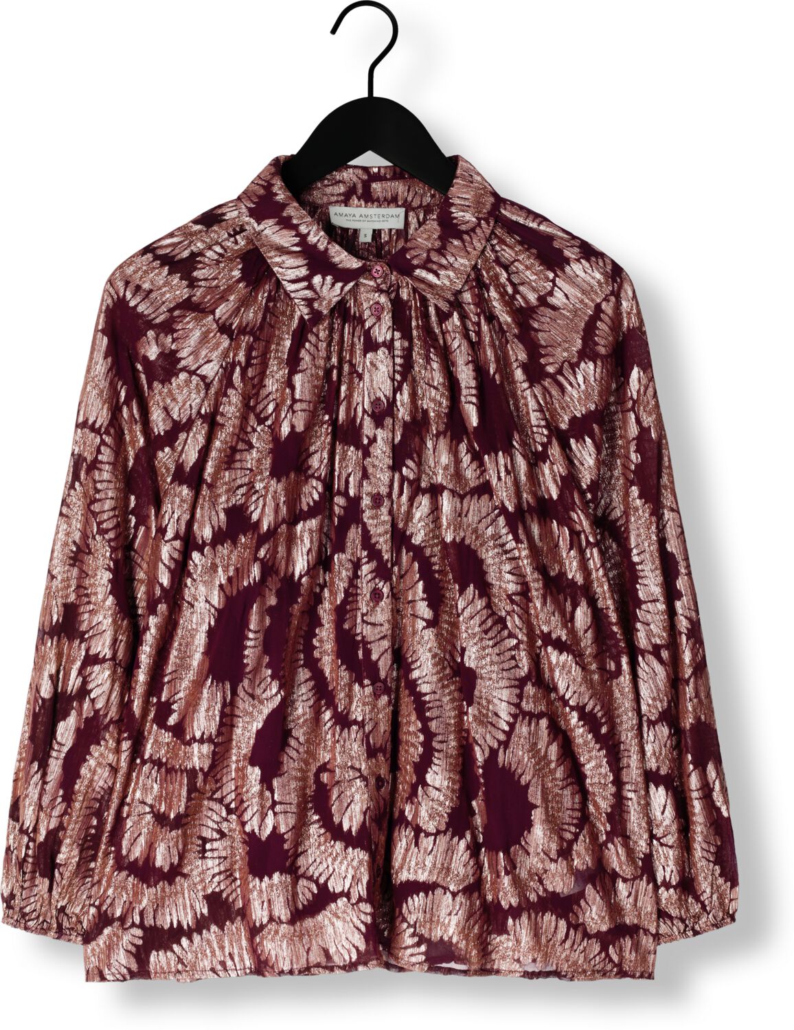 AMAYA AMSTERDAM Dames Blouses Dream Paars