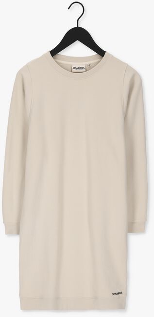 Ecru SHABBIES Mini jurk SHC0001 SWEAT DRESS - large