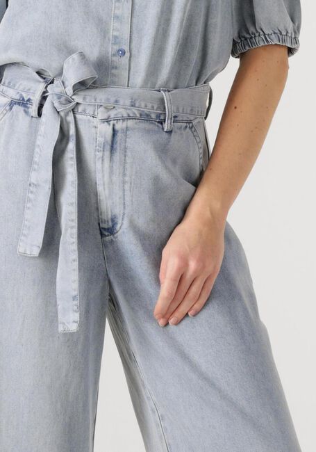 Lichtblauwe FREEBIRD Wide jeans PEPA NEW - large