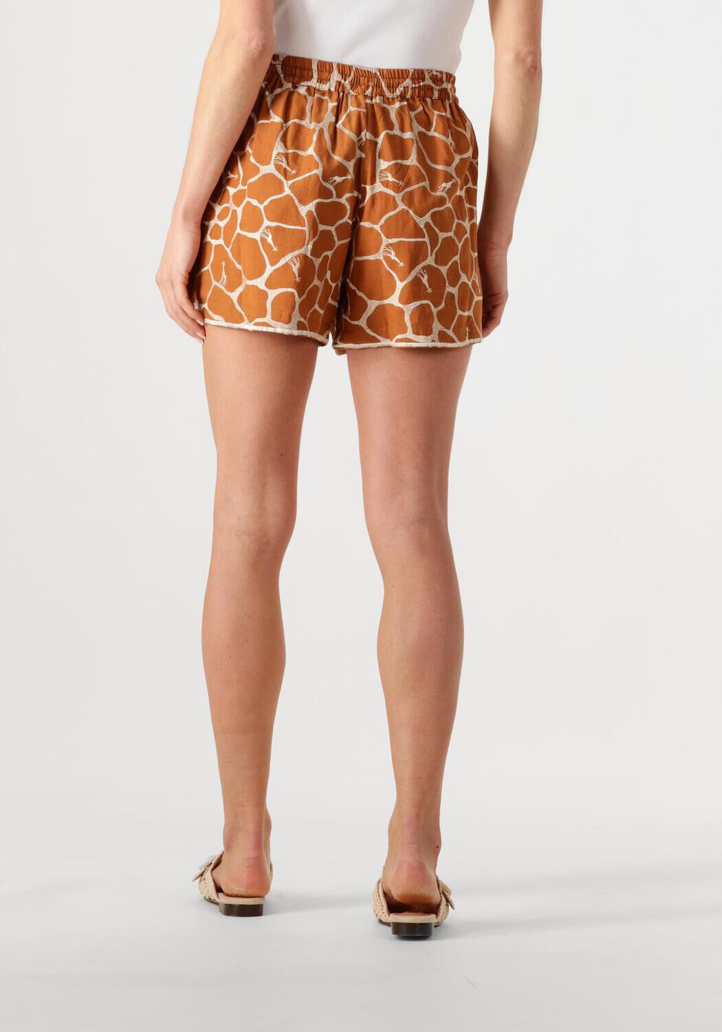 SCARLETT POPPIES Dames Broeken Kosos Shorts Bruin