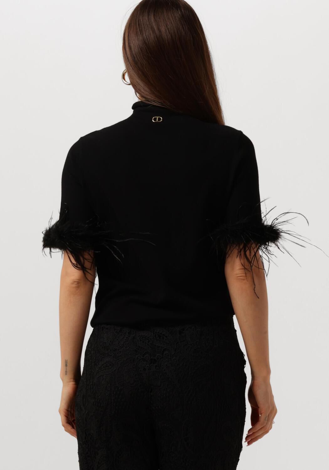 TWINSET MILANO Dames Tops & T-shirts 242tp3901 Zwart