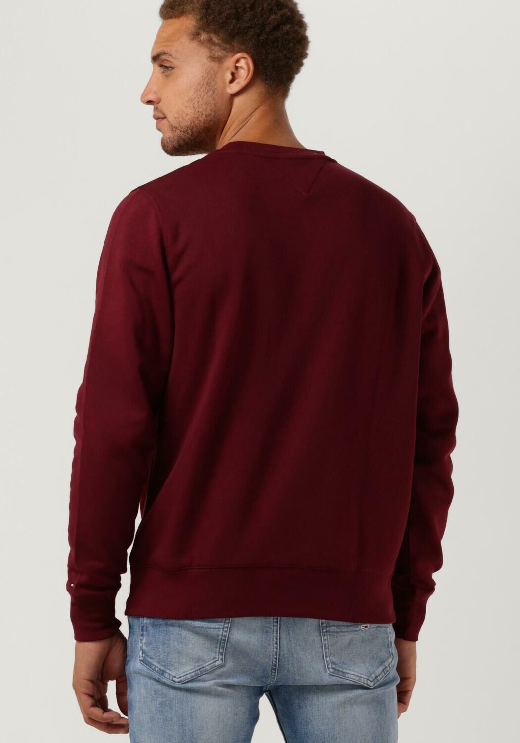 Burgundy tommy hilfiger sweater sale