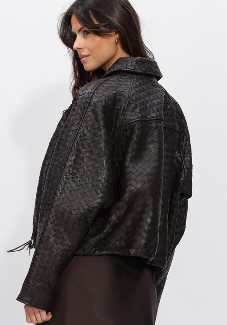 Bruine SECOND FEMALE Jack VERMONT LEATHER JACKET - large