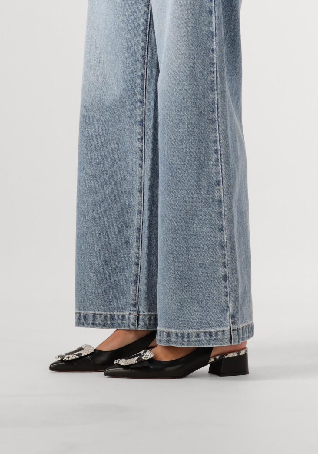 Zwarte NOTRE-V Slingbacks 3341 - large