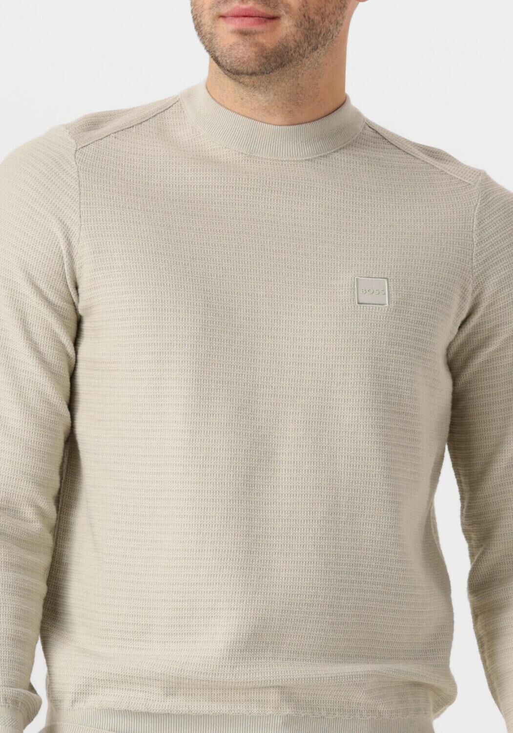 BOSS ORANGE Heren Truien & Vesten Anion_s Beige