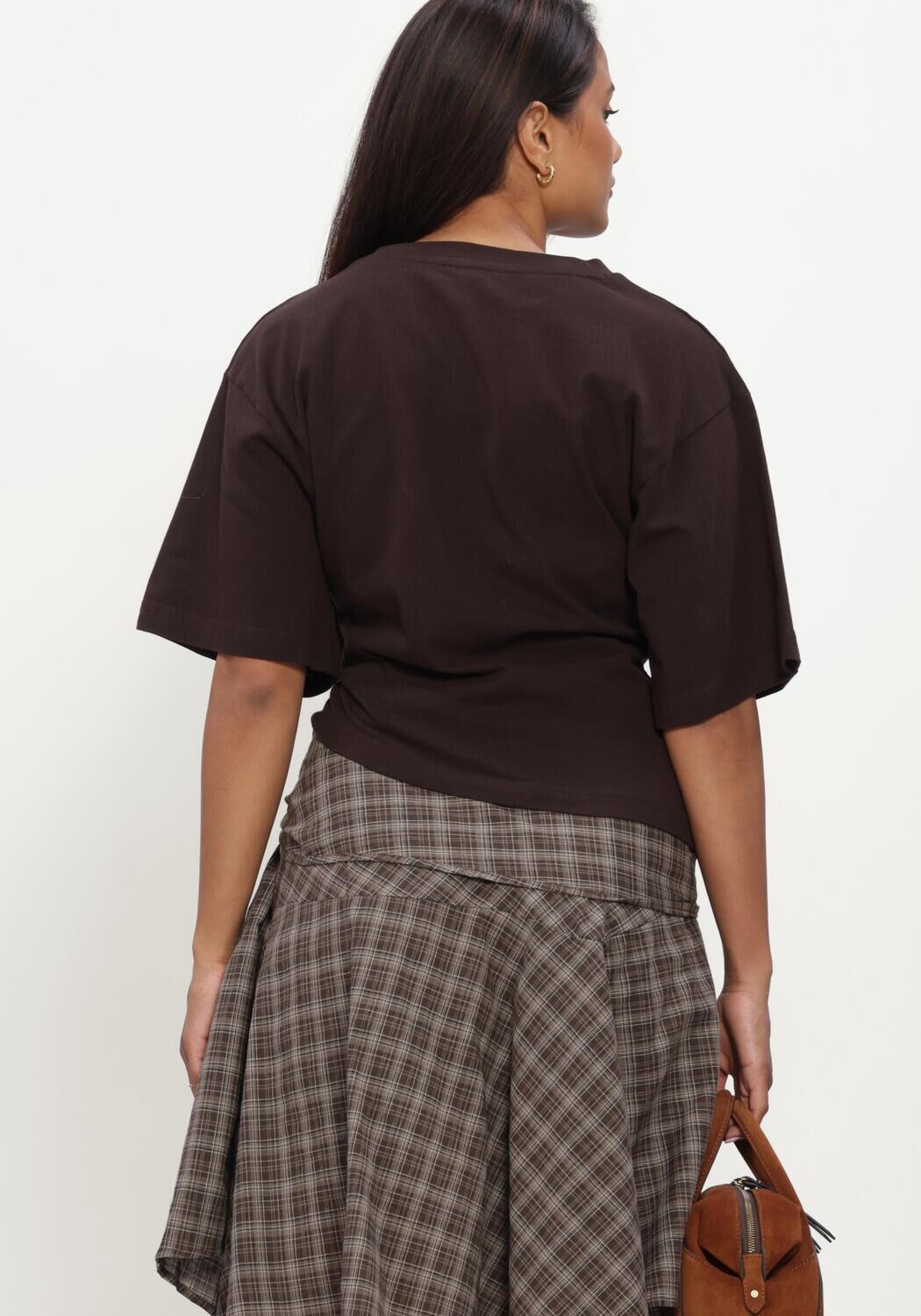 Bruine NEO NOIR T-shirt ALIRA BOXY TEE - large