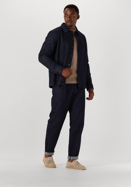 Donkerblauwe JC RAGS Overshirt OVERSHIRT ROUX - large