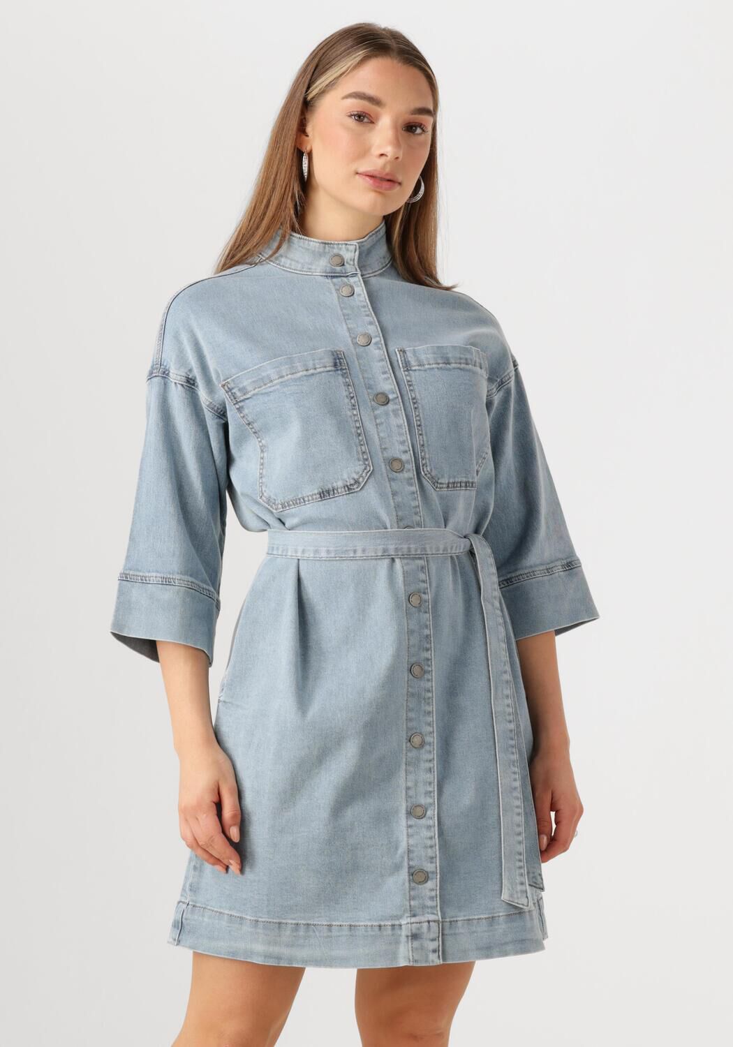 MY ESSENTIAL WARDROBE Dames Jurken Laramw 115 Dress Lichtblauw