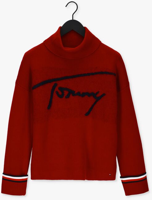 TOMMY HILFIGER RELAXED TOMMY HIGH-NK SWEATER - large