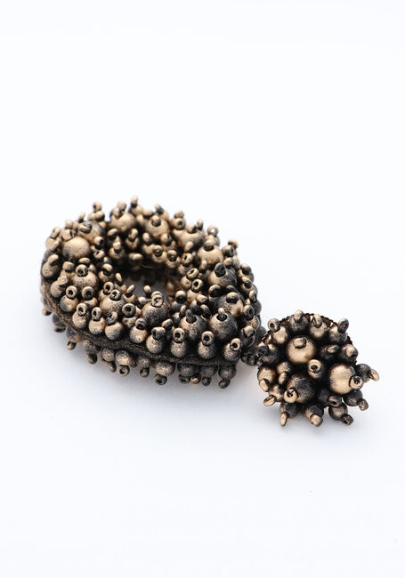 Bronskleurig NOTRE-V Oorbellen EARRING BEADS - large