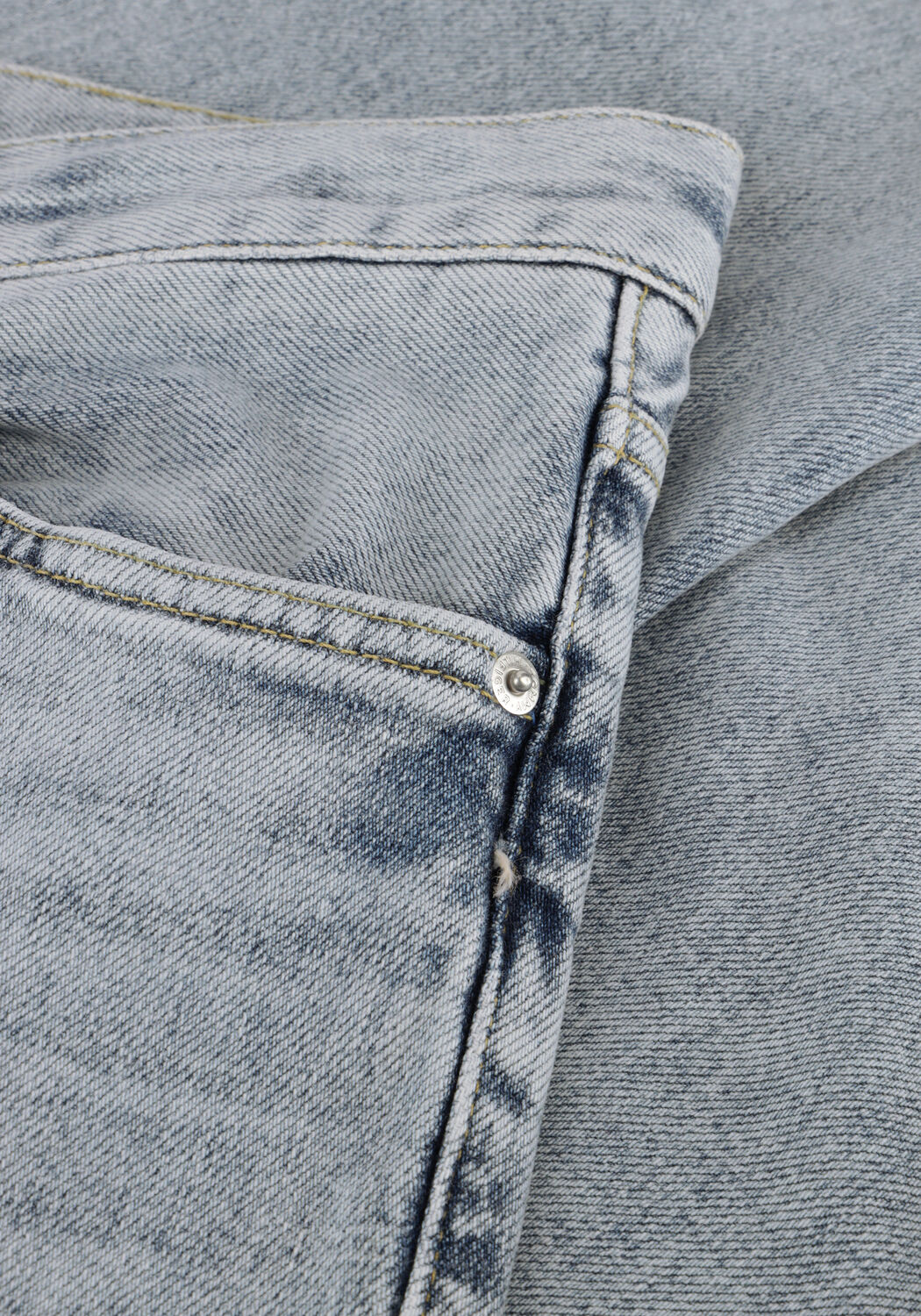 Lichtblauwe TOMMY HILFIGER Straight leg jeans STRAIGHT DENTON STR CENTURY BLUE - large