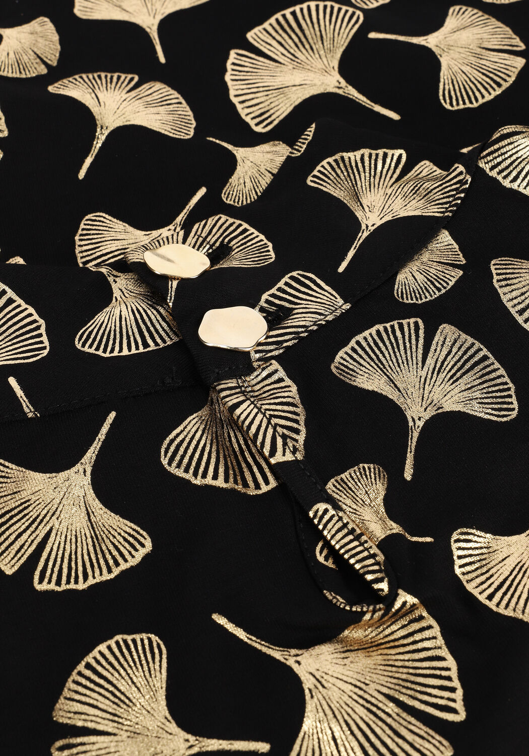 Zwarte JANSEN AMSTERDAM Blouses TOP PUFFED SLEEVE - large