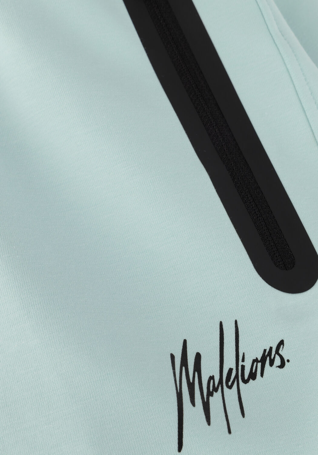 Lichtblauwe MALELIONS Korte broek COUNTER SHORTS - large